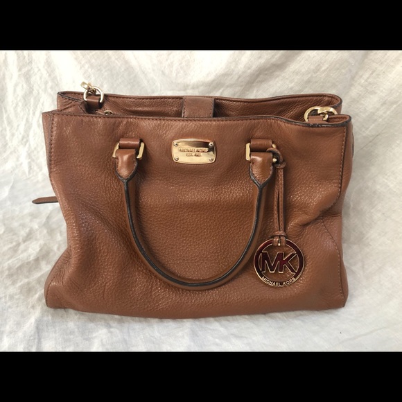 Michael Kors Brown Leather Satchel - Picture 2 of 10